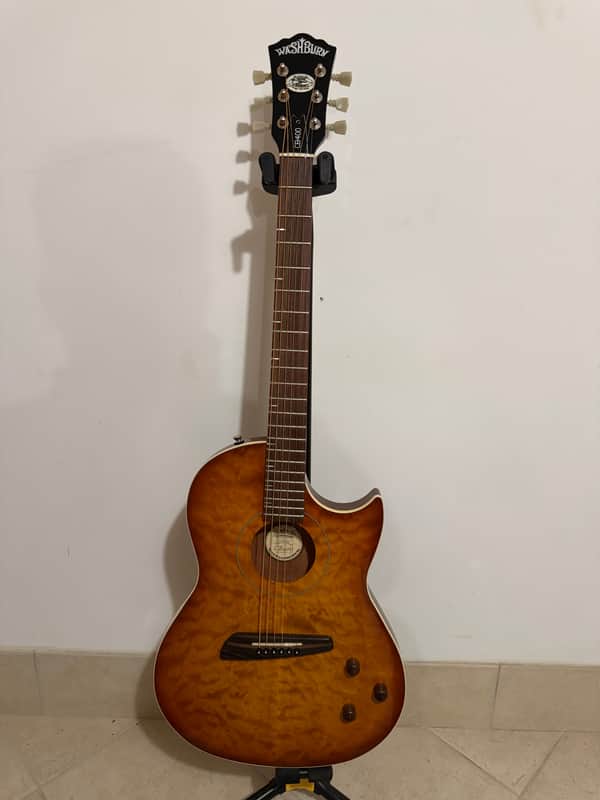 Washburn 2002 Washburn CB400 Cherryburst Quilt w/OHSC 2002 image 1