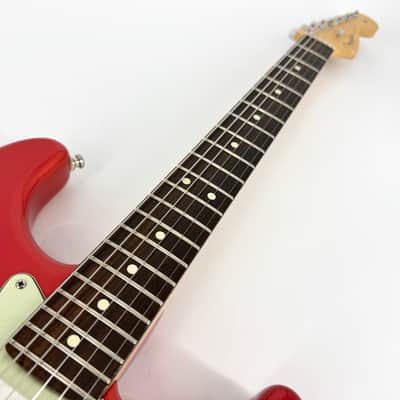 2001 Fender American Series Stratocaster – Chrome Red image 9