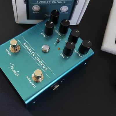 (NEW) Fender Bubbler Chorus & Vibrato - Teal image 8