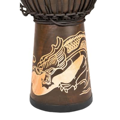 Terré Djembé Line-Carve Drachen - Djembe image 3