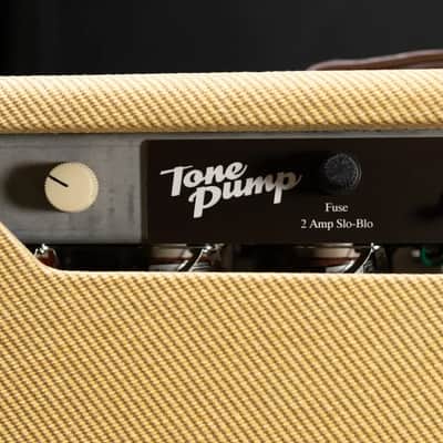 Tone Pump Custom Guitar Amplifier with Weber DT-12 Speaker -Tweed - Used image 11