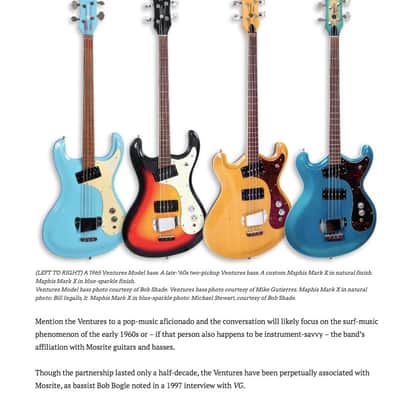 Mosrite Joe Maphis Bass w/OHSC 1967ish Sparkly Teal image 10