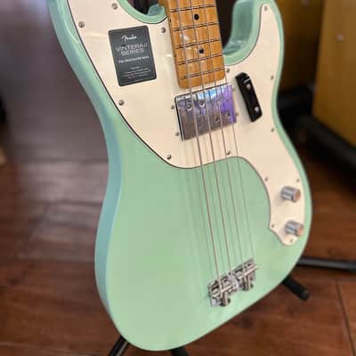 Fender Vintera II '70s Telecaster Bass with Maple Fretboard Surf Green  #MX23108107  9lbs. 0.2oz image 8
