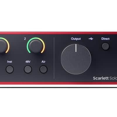 Focusrite Scarlett Solo USB Audio Interface (4th Gen) (Demo Deal) image 2