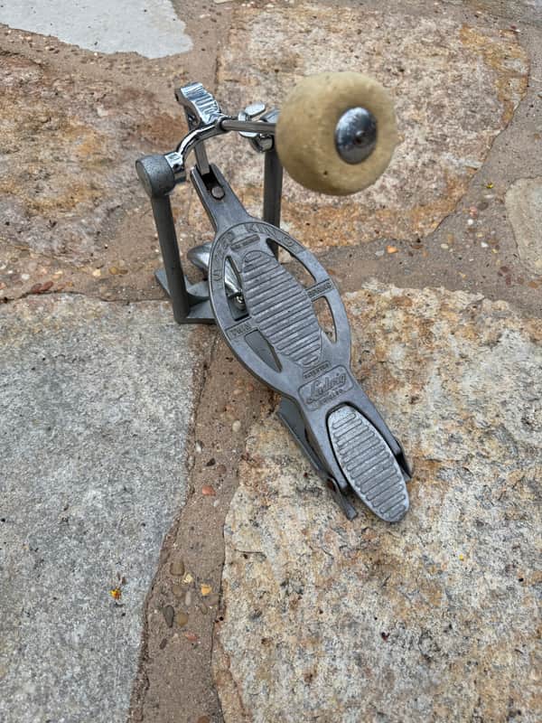 Ludwig No. 201 Speed King Bass Drum Pedal 1958 - 2000 - Silver image 1