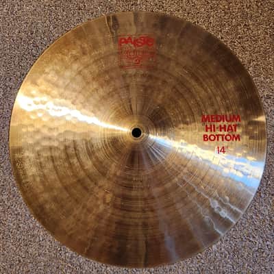 Paiste 14" 2002 Medium Hi-Hat Cymbals (Pair) 1980 - Present - Traditional image 2