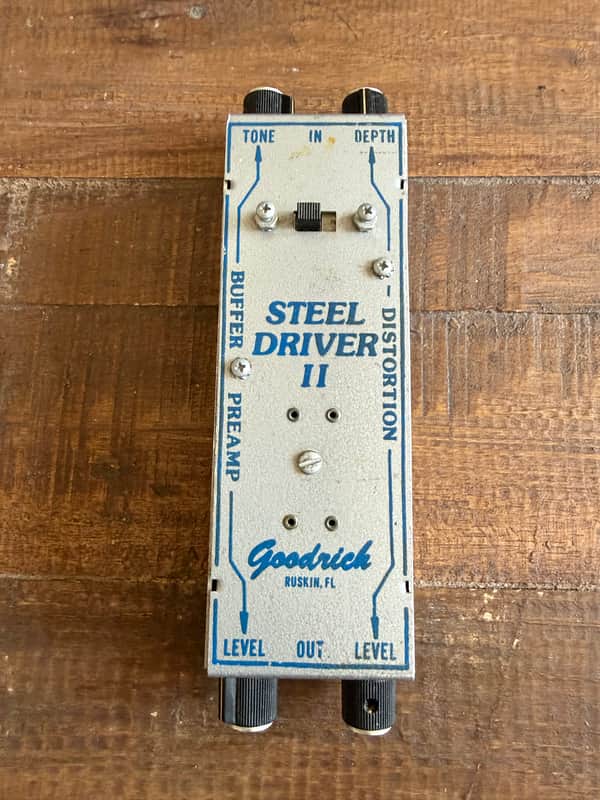 Goodrich Sound Steel Driver II Fuzz/Buffer/Preamp/Fuzz (1980s) image 1