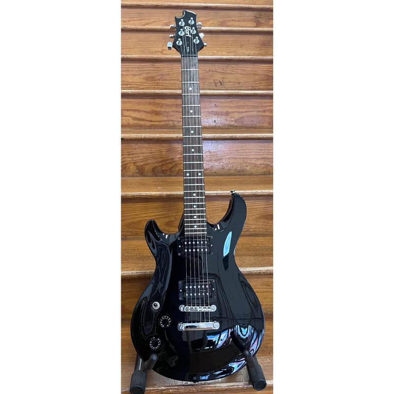 SECONDHAND Cort M200 Left Handed Electric Guitar - Black | Reverb