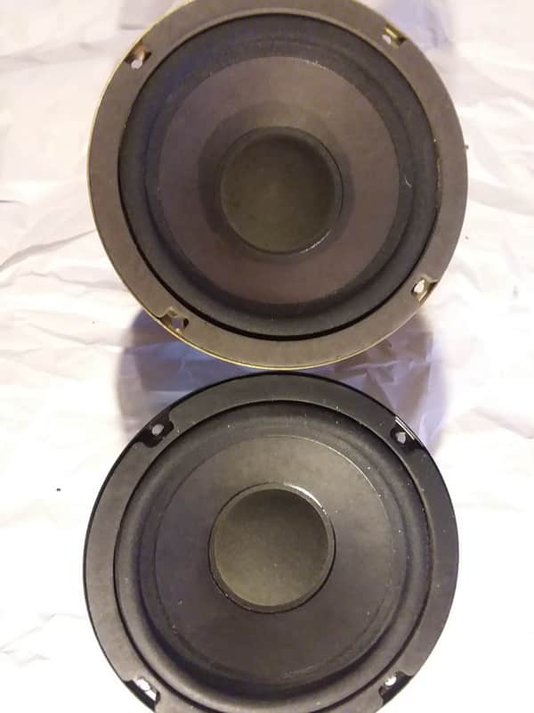 6.5" speakers 6 1/2" speakers woofers BOSE Pair! CLOTH (not foam) surrounds Guitar/bass//car/hifi image 1