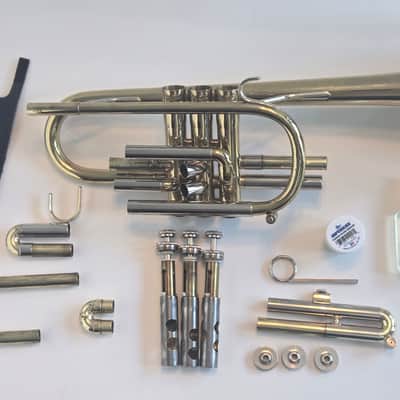Blessing B-123 Cornet - Lacquered brass/silver image 2