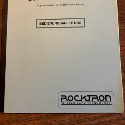 Rocktron Chameleon Guitar Preamp / Multi-Effects Rack Unit 90er - black image 4