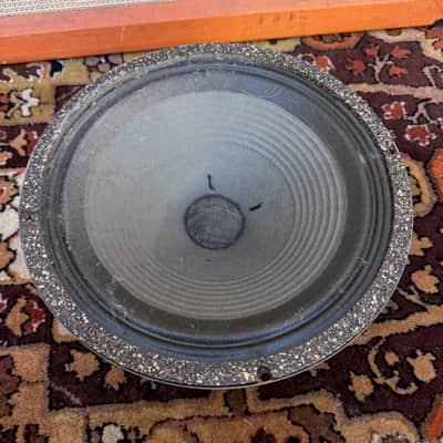 Vintage 1976 Celestion G12H Blackback 30w T1281 16ohm 12" Speaker 444 Cone 1970s image 4