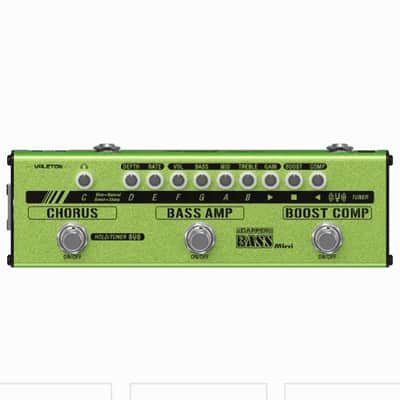 Valeton MES-2 | Dapper Bass Mini Multi-FX Pedal.  New with Full Warranty! image 2
