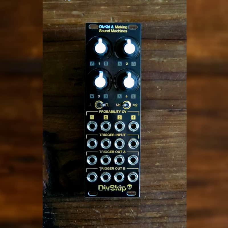 DivKid & Making Sound Machines DivSkip 4-Channel Trigger + Gate Processor image 1