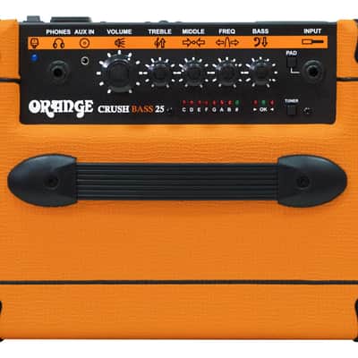 Orange Crush 25 25W Bass Combo, Orange image 5
