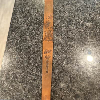 Martin Sailor Jerry "Homeward" 2.25" Leather Strap 2020s - Brown image 2