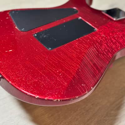 Hamer USA Centaura 1991 – Candy Apple Red / Sparkle Nitro Finish – Custom Shop Quality image 11