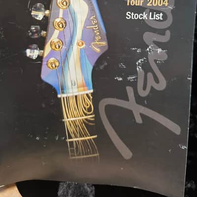 Fender Lacewood Stratocaster Custom Shop NAMM UK Showcase Tour American USA Orange Strat Turned Aluminum Aluminium Pick Guard 1 of 1 Electric Guitar image 8