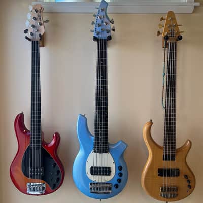 Ernie Ball Music Man 5 String Fretless 2015 - Sun Burst image 6