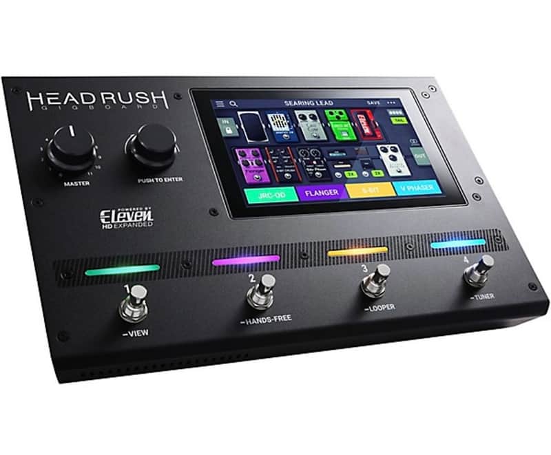 Headrush Gigboard Multi-Effect Unit/Amp Modeler 2018 - Black