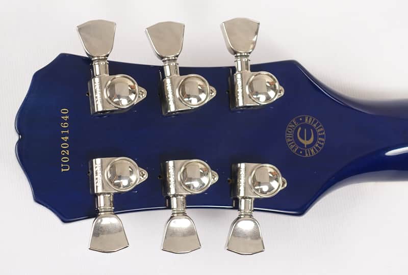 2002 Epiphone Les Paul Standard Limited Edition Blue Green Burst