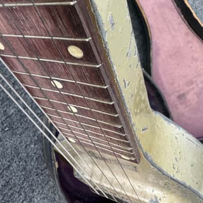 Supro Electric Hawaiian Frying Pan Lap Steel 1937 Vintage National Dobro Corp image 20