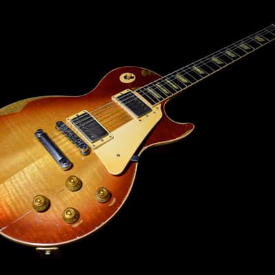 Dax&Co. Heavy Aged USA Gibson Les Paul 60's Sunburst Relic W/ Case image 6