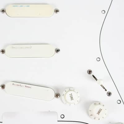 1993 Vintage Fender Stratocaster Plus Deluxe Loaded PICKGUARD Lace Sensor Pickups TBX Tone USA Strat 1990s image 4