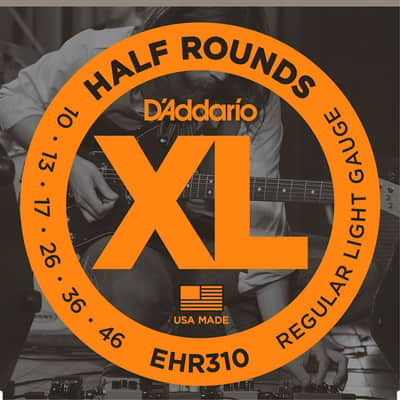 EHR310 Half Rounds Regular Light 10-46 D'Addario image 1