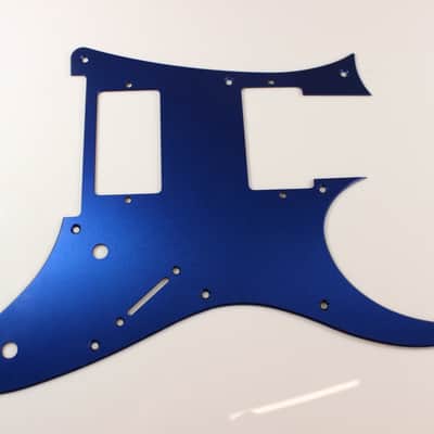 Blue Anodized Aluminum pickguard fits Ibanez (tm) RG550 Jem RG HXH HH image 1