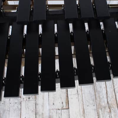 Musser M41 Xylophone Kit 3 Octave Musser Xylo Kit with Kelon Bars Black Lacquer image 13