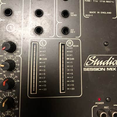 Studiomaster Session Mix 8-2 Gold Studio/Live Mixer image 4
