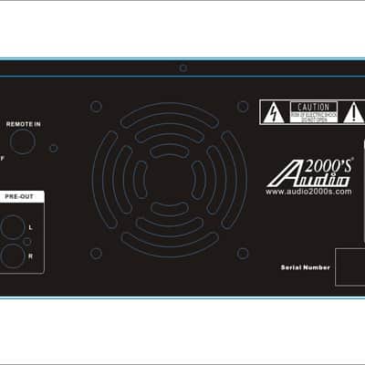 Audio2000 Karaoke Mixing Amplifier w/ Echo, Key & Feedback Controls image 3