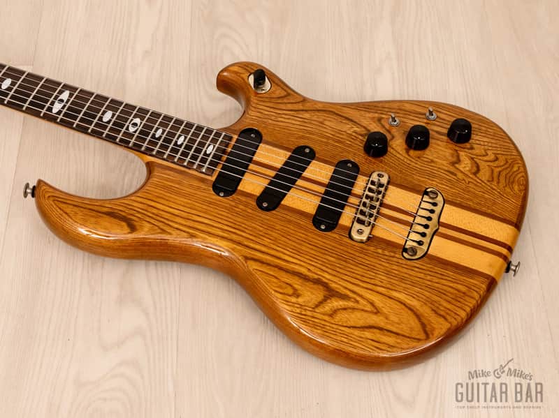 1981 Aria Pro II Rev-Sound RS-850 Neck Through Superstrat Walnut