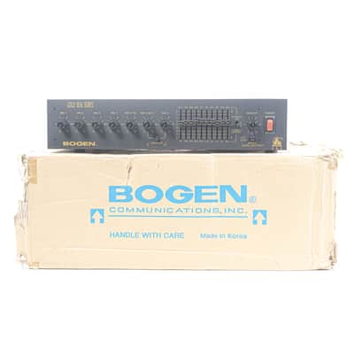 Bogen GS-150 Gold Seal Series Mixer Amplifier with Box image 1