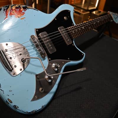 Novo Serus J Limited - Daphne Blue over ‘64 3-Tone Burst #6604 image 3