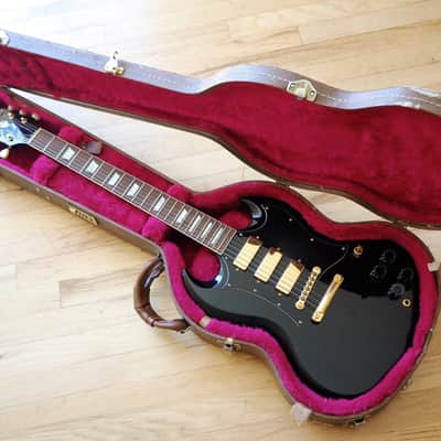 1989 Greco SG-700 Custom Mint Collection Vintage Guitar SG w/ Firebird Pickups & Gibson Hardcase image 16