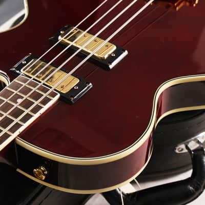 Epiphone Allen Woody Rumblekat Wine Red Used image 8