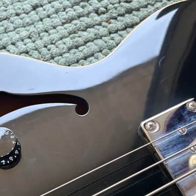 2012 Gibson Midtown Semi-Hollow Left Handed Electric Bass w/ OHSC image 4