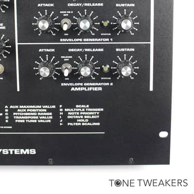 Macbeth Studio Systems M3x Synthesizer midi rack minimoog + VINTAGE SYNTH DEALER image 4