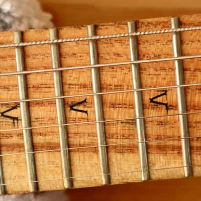 Reclaimed  Flooring Flying V with Fresh, New Rug on Top - New Perspectives Music image 8
