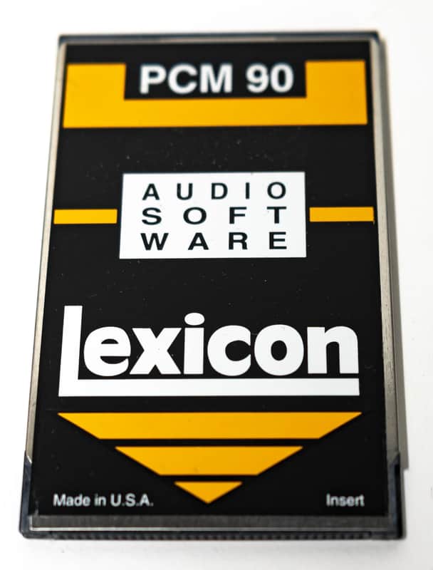 Lexicon PCM 90 Dual Reverb V 1.0 Algorithm Card | Reverb Ireland