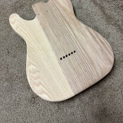 Raw Guitar Body Ash Body Telecaster Style image 2