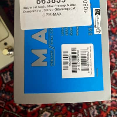 UNIVERSAL AUDIO Max Preamp & Dual Compressor image 7