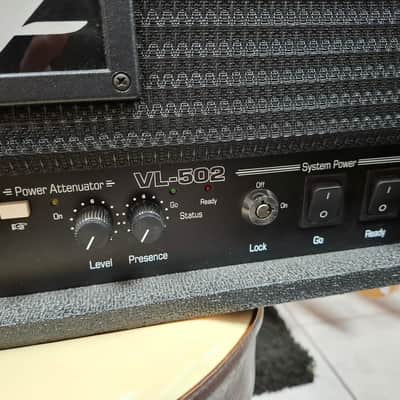 Ampeg VL502 Lee Jackson design 2-Channel 50-Watt Guitar Head 1991 - 1995 - Black image 10
