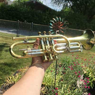 SUMMER DEAL 1948 L.A. SUPER CORNET GREAT COMPRESSION TONE RING SWEET NO REPAIS I CAN ALL BRACES FINE SEE image 1