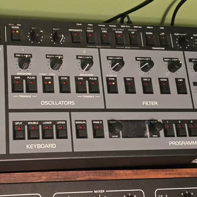 Oberheim OB-X8 Desktop 8-Voice Synthesizer 2022 - Present - Black with Wood Sides