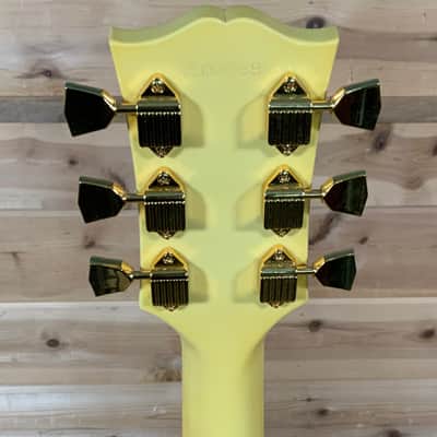 Gibson M2M 68 Les Paul Custom Electric Guitar - Heavy Antique White image 6