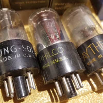 RCA etc. Pair (2) 3Q5 tNOS AT1000 TESTED Vacuum Tubes Beam Power VT221 JAN-CRC-3Q5 3Q5GT/G 1940-1959 image 6