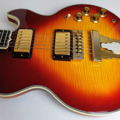 Greco LS-120 1988 - Cherry Sunburst- Gibson L-5S copy. MIJ image 10